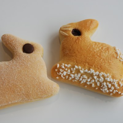 Hefe-Quarkteig-Osterhasen K 3266 2